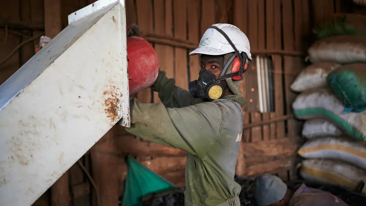 Man disposing toxic waste Mob Serve 1 2023