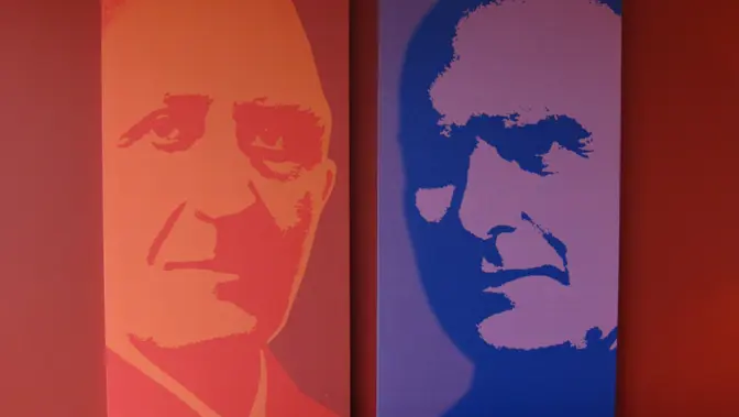 Warhol Clemens And August artist prints