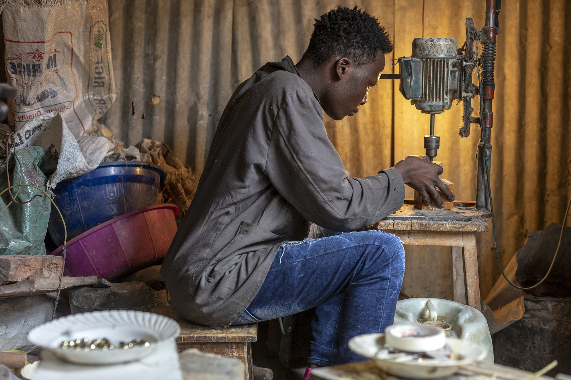 11 Man Working With Machine Equipment Tbn Bawa Hope Copyright Stuart Freedman