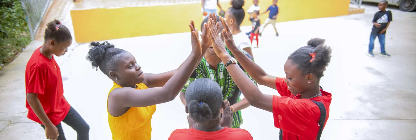 Children playing
