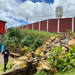 Picture 1 Mainstream Prison Guard Examines Landscape In Apac Prison