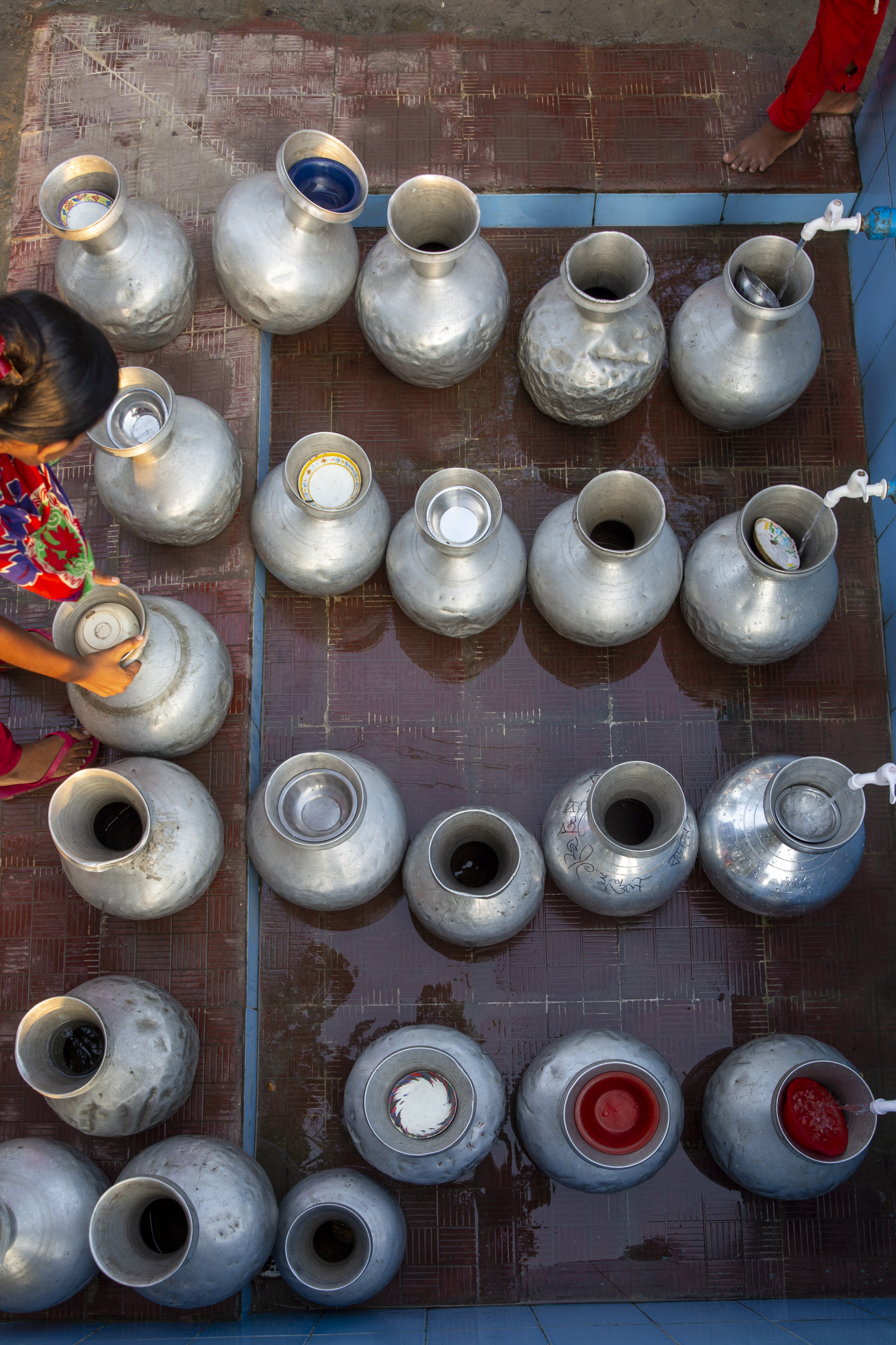 Pots Of Water