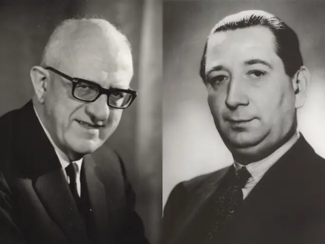 Arnold Brenninkmeijer and Egidius Brenninkmeijer