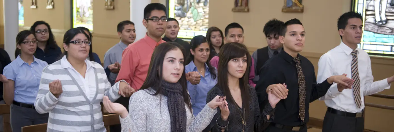 Archive Student Mass Cristo Rey Jesuit High School Courtesy Of Cristo Rey Jesuit High School